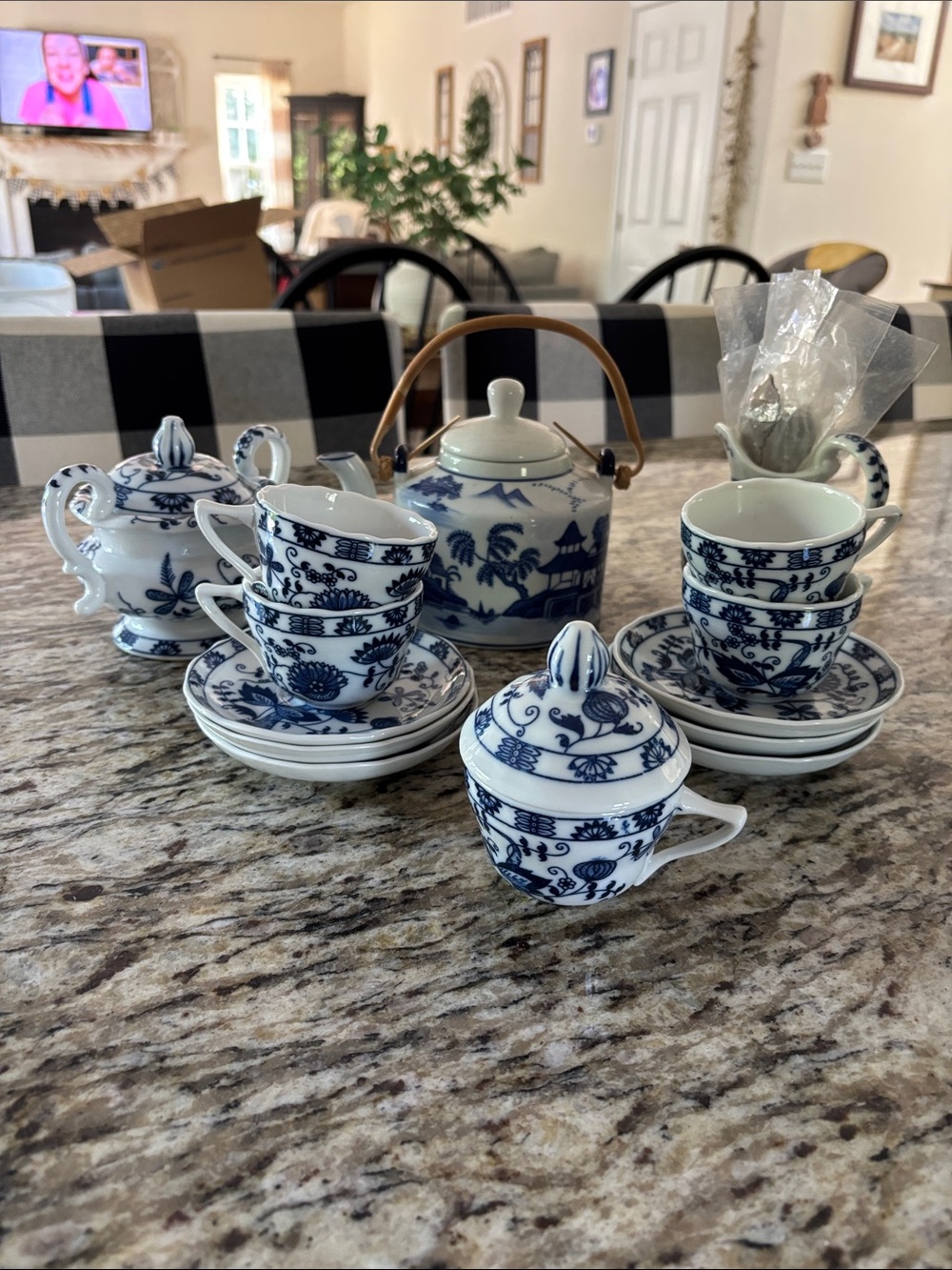 Vintage Vienna Woods Porcelain Tea Set